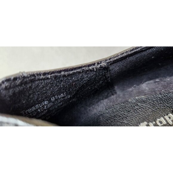 Bare Traps Shoes Womens 9.5 Treasure Black Leather Bootie Slip On Baretraps - Picture 15 of 15